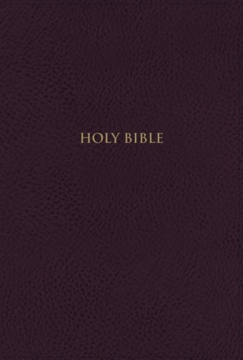 KJV, Thompson Chain-Reference Bible, Handy Size, Leathersoft, Burgundy, Red Letter, Comfort Print