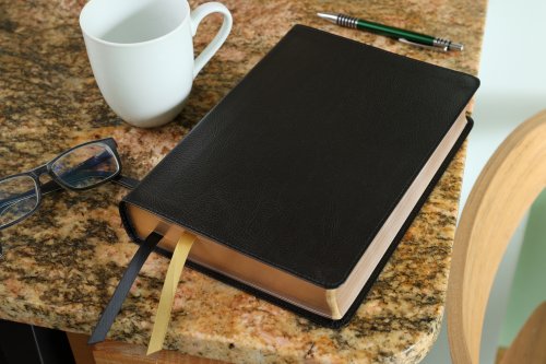 KJV, Thompson Chain-Reference Bible, European Bonded Leather, Black, Red Letter, Comfort Print