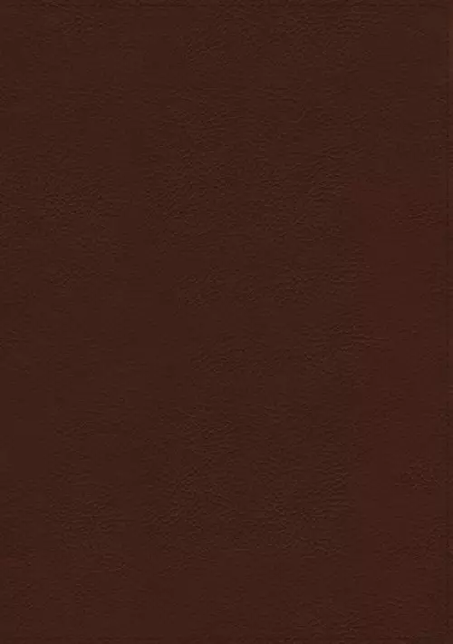 KJV, Thompson Chain-Reference Bible, Genuine Leather, Calfskin, Brown, Red Letter, Comfort Print