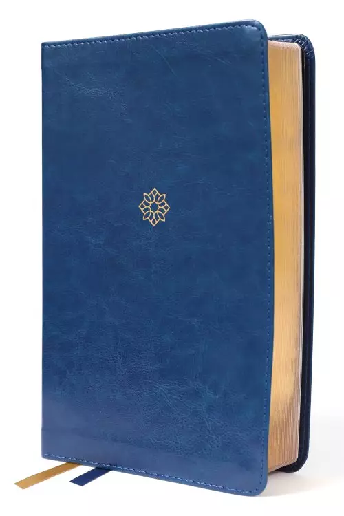 Nkjv, Thompson Chain-Reference Bible, Handy Size, Leathersoft, Navy, Red Letter, Comfort Print