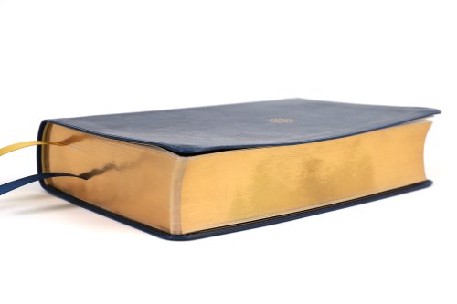 Nkjv, Thompson Chain-Reference Bible, Handy Size, Leathersoft, Navy, Red Letter, Comfort Print