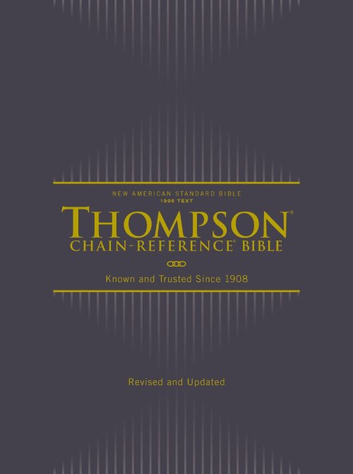 NASB, Thompson Chain-Reference Bible, Hardcover, 1995 Text, Red Letter, Comfort Print