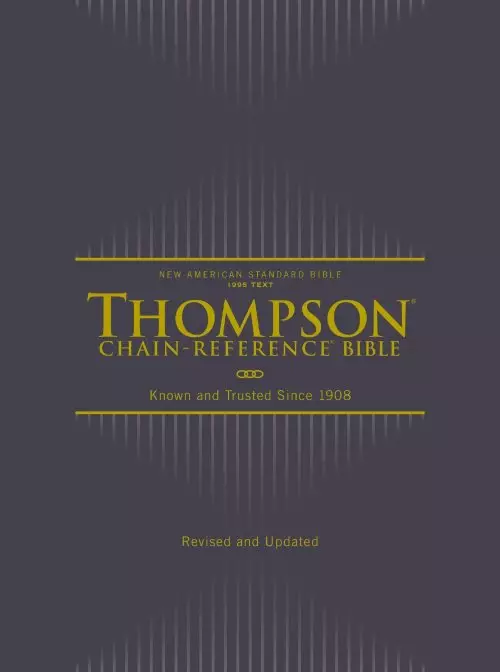 NASB, Thompson Chain-Reference Bible, Hardcover, 1995 Text, Red Letter, Comfort Print