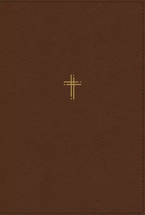 NASB, Thompson Chain-Reference Bible, Leathersoft, Brown, 1995 Text, Red Letter, Thumb Indexed, Comfort Print