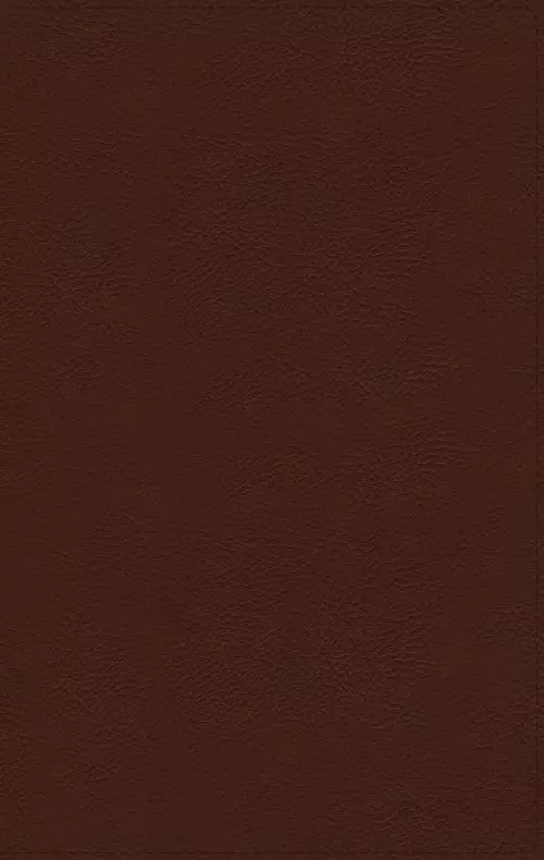 NIV, Thompson Chain-Reference Bible, Genuine Leather, Buffalo, Brown, Red Letter, Art Gilded Edges, Comfort Print