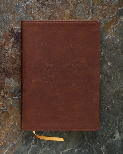 Kjv, Thompson Chain-Reference Bible, Leathersoft, Brown, Red Letter