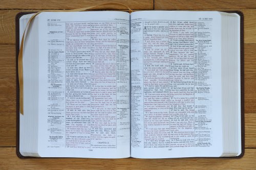 Kjv, Thompson Chain-Reference Bible, Leathersoft, Brown, Red Letter