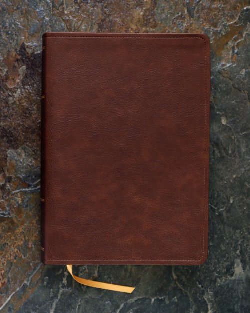 NKJV Thompson Chain-Reference Bible, Leathersoft, Brown, Red Letter