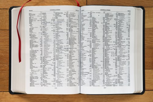 Nasb, Thompson Chain-Reference Bible, Bonded Leather, Black, Red Letter, 1977 Text