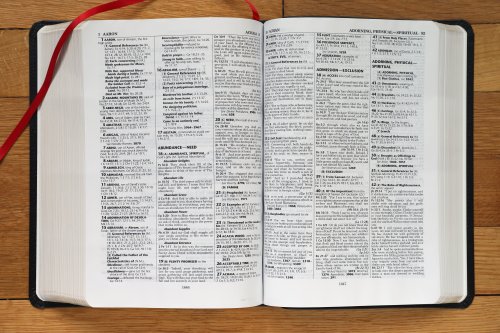 Nasb, Thompson Chain-Reference Bible, Bonded Leather, Black, Red Letter, 1977 Text