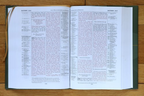 Esv, Thompson Chain-reference Bible, Hardcover, Red Letter