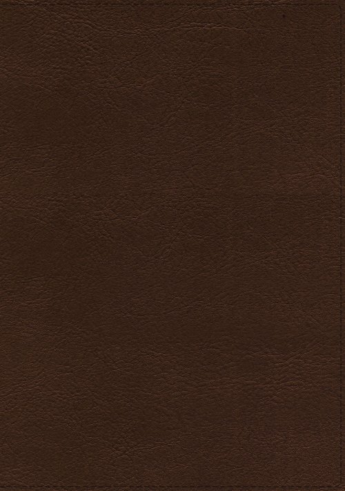 ESV, Thompson Chain-Reference Bible, Leathersoft, Brown, Red Letter