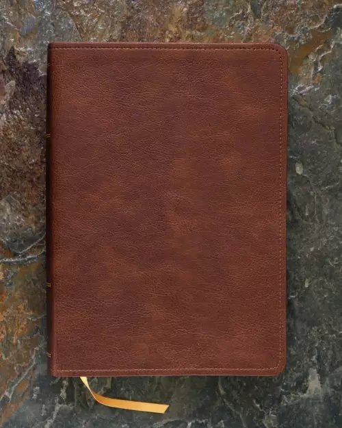 ESV, Thompson Chain-Reference Bible, Leathersoft, Brown, Red Letter