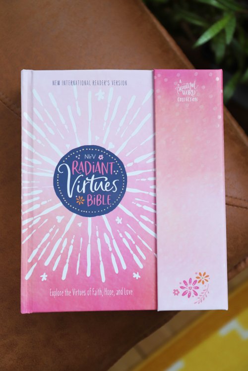 NIrV, Radiant Virtues Bible for Girls: A Beautiful Word Collection, Hardcover, Magnetic Closure, Comfort Print