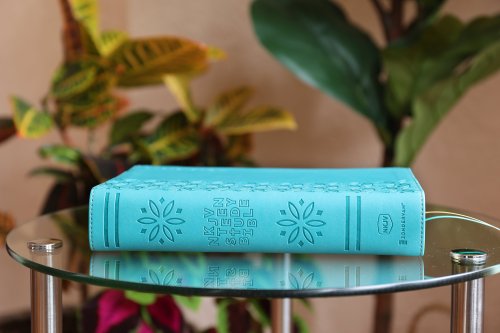 NKJV, Teen Study Bible, Leathersoft, Teal, Comfort Print