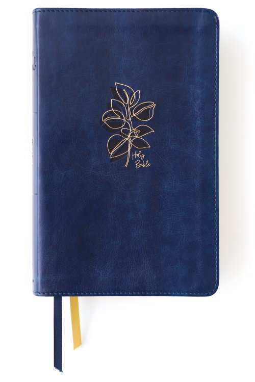 Niv, Women's Devotional Bible (by Women, for Women), Leathersoft, Navy, Comfort Print