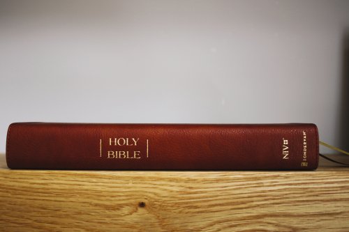 NIV, Wide Margin Bible (A Bible that Welcomes Note-Taking), Leathersoft, Brown, Red Letter, Comfort Print