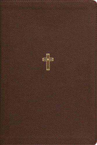 NASB, Wide Margin Bible, Leathersoft, Brown, Red Letter, 1995 Text, Comfort Print