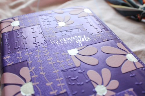 NIV, Ultimate Bible for Girls, Faithgirlz Edition, Leathersoft, Purple