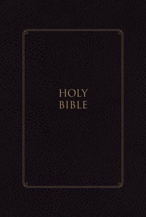 KJV, Thompson Chain-Reference Bible, Leathersoft, Black, Red Letter, Comfort Print