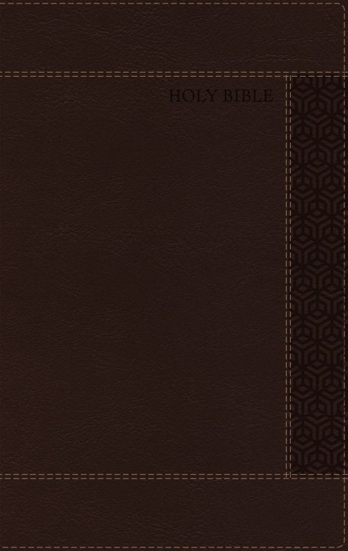 NRSVue, Holy Bible, Personal Size, Leathersoft, Brown, Comfort Print