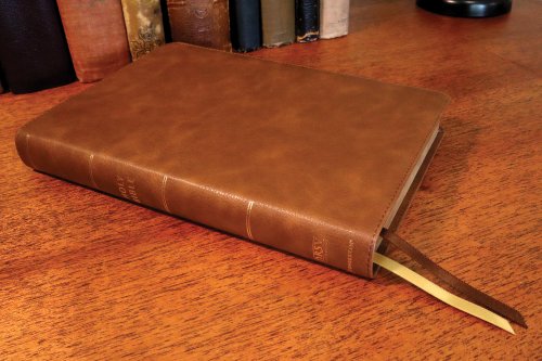 NRSVue, Holy Bible with Apocrypha, Leathersoft, Brown, Comfort Print