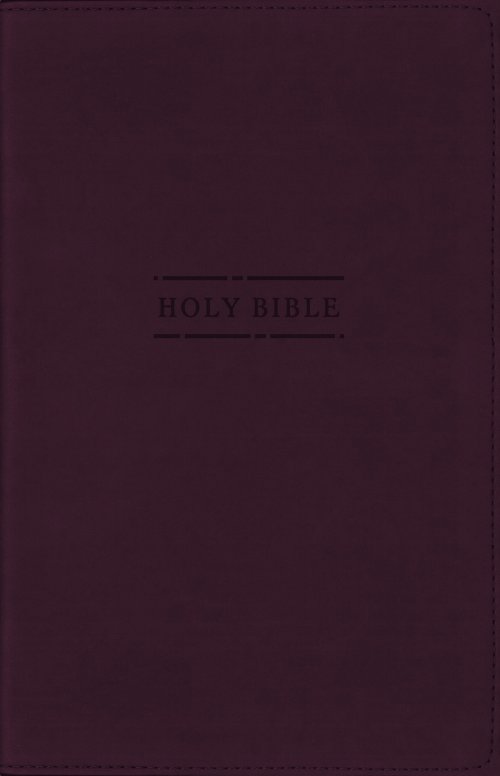 NRSVue, Gift Bible, Leathersoft, Burgundy, Comfort Print