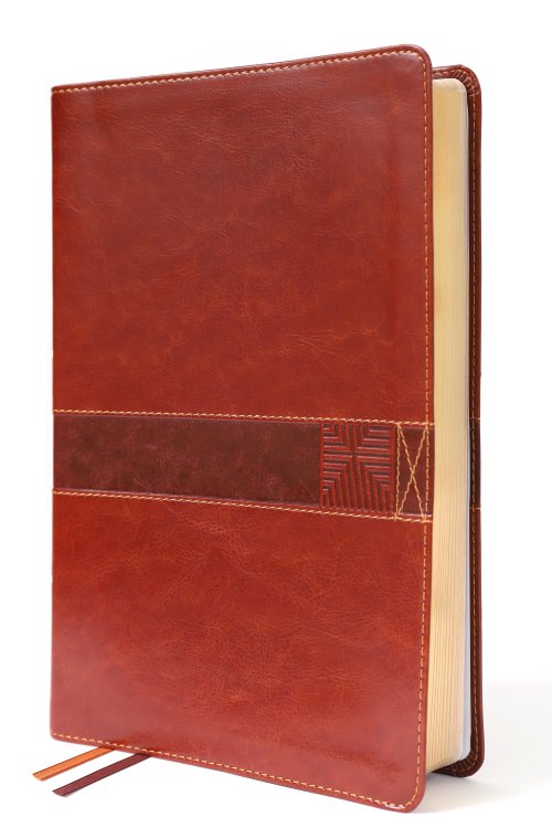 Niv, Student Bible, Leathersoft, Brown, Comfort Print