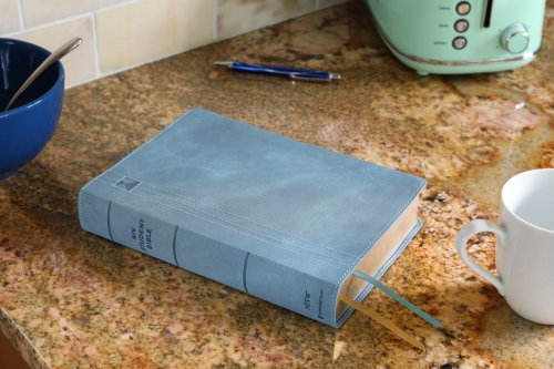 NIV Student Bible, Leathersoft, Teal, Comfort Print