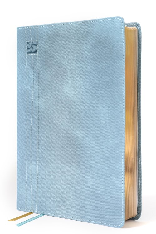 NIV Student Bible, Leathersoft, Teal, Comfort Print