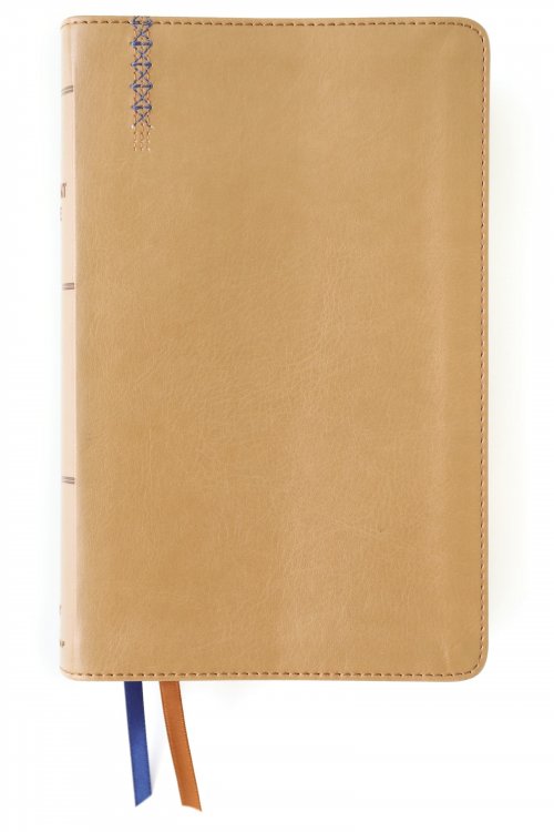 Niv, Student Bible, Personal Size, Leathersoft, Tan, Comfort Print