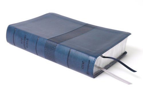 Niv, Student Bible, Personal Size, Leathersoft, Navy, Thumb Indexed, Comfort Print