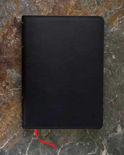 NASB, Thompson Chain-Reference Bible, Bonded Leather, Black, Red Letter, 1977 Text, Thumb Indexed