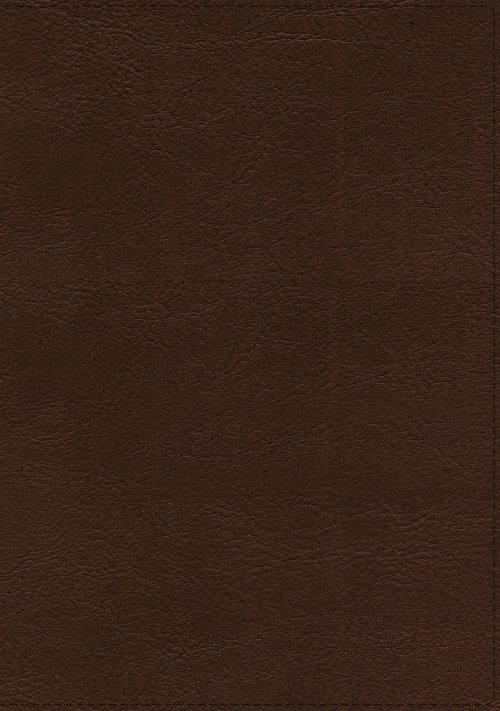 ESV, Thompson Chain-Reference Bible, Leathersoft, Brown, Red Letter, Thumb Indexed