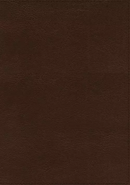 ESV, Thompson Chain-Reference Bible, Leathersoft, Brown, Red Letter, Thumb Indexed