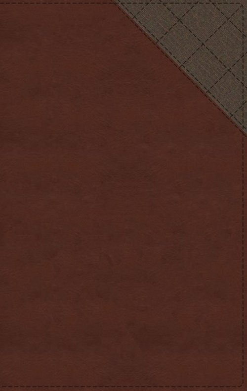 NIV, Thinline Bible, Leathersoft, Brown, Red Letter, Comfort Print