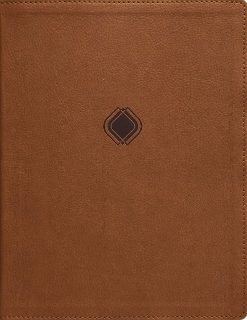 Amplified Journal the Word Bible, Leathersoft, Brown