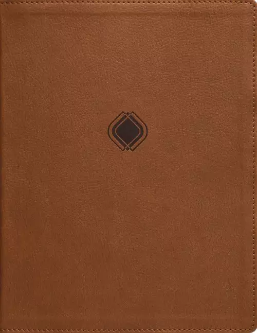 Amplified Journal the Word Bible, Leathersoft, Brown