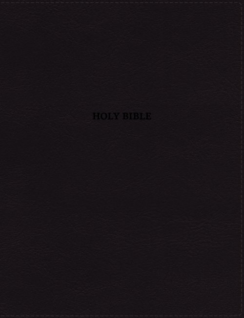 NRSVue, Holy Bible with Apocrypha, Journal Edition, Leathersoft, Black, Comfort Print