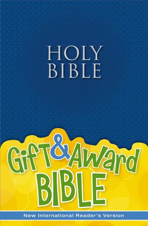 NIrV, Gift and Award Bible, Paperback, Blue