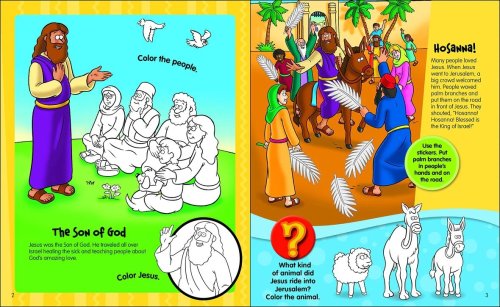 The Beginner's Bible Come Celebrate Easter Sticker and Activity Book