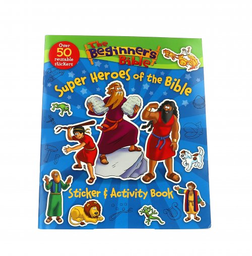 The Beginner's Bible Super Heroes of the Bible Sticker and Activity Book