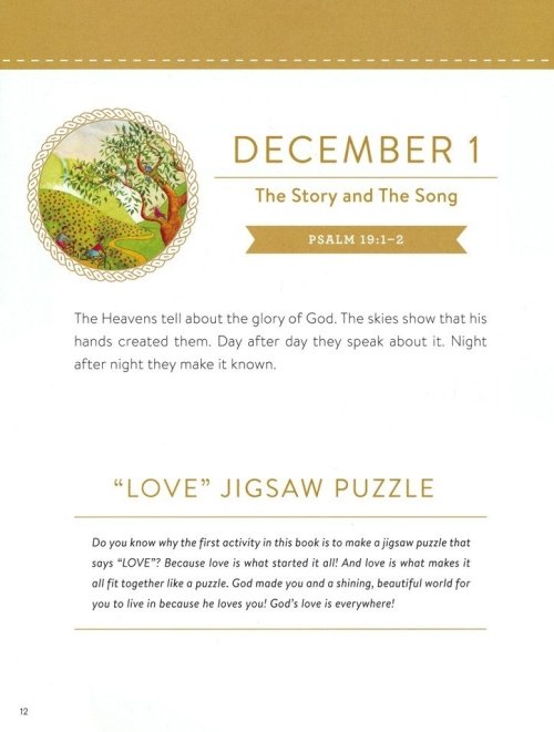 The Jesus Storybook Bible Advent Activity Book