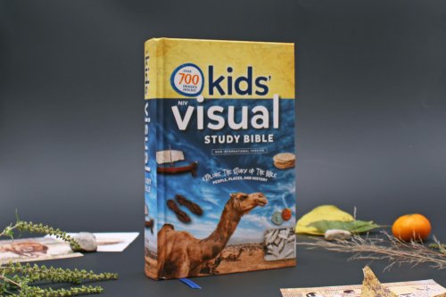 NIV Kids' Visual Study Bible, Hardcover, Full Color Interior: Explore the Story of the Bible---People, Places, and History