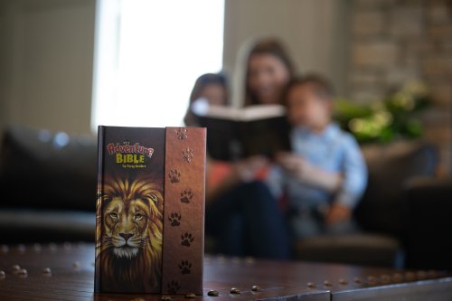 Nirv, Adventure Bible for Early Readers, Hardcover, Full Color, Magnetic Closure, Lion