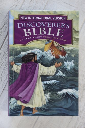 NIV Discoverer's Bible, Large Print, Hardcover