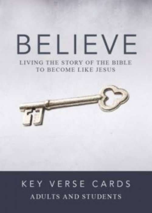 Believe Key Verse Cards: Adult/Student