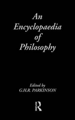 An Encyclopedia of Philosophy