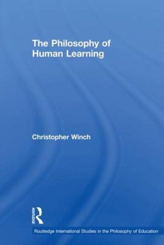 The Philosophy of Human Learning