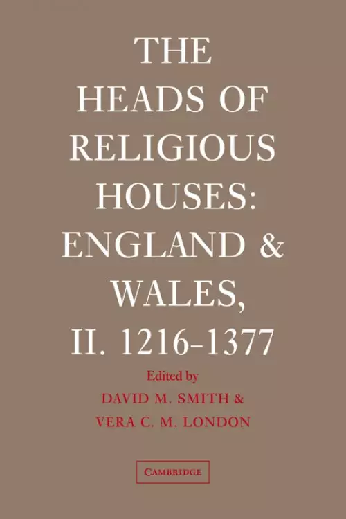 The Heads Of Religious Houses